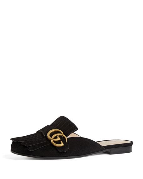 gucci marmont mule loafer|Gucci loafers ladies.